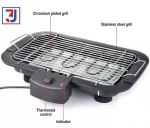 Product details of Miyako Electric Bar-B-Q Grill Machine - Black ( BBQ) F-018 Product Type : Electric Bar- B- Q Grill Machine Product Brand: Miyako Colour : Black Model: F-018 Powar: 2000 watt Voltage : 220-240v 50-60Hz Table Top Cookware Low Fat, Healthy Cooking Cool Touch Safety Handles And Base Use Maximum Weight: 15/17 KG
