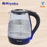 Miyako Automatic Electric Kettle Glass Body 1.8 Ltr MJK-180 Gls