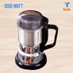 Powerful Motor: Ensures fast and efficient grinding and blending. 8 Sharp Stainless Steel Blades: Ideal for grinding spices, herbs, and other ingredients with ease. Multi-functional Grinder & Blender: Perfect for grinding spices, blending shakes, and much more. High-Quality Metal Body: Durable and built to last, ensuring long-term use. Sleek Silver Finish: Stylish design that enhances the look of any kitchen. Compact & Space-Saving: Great for kitchens with limited counter space. Versatile Use: A must-have mini grinder, grinder machine, and mixer grinder in one.