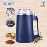 Powerful Motor: Ensures fast and efficient grinding and blending. 8 Sharp Stainless Steel Blades: Ideal for grinding spices, herbs, and other ingredients with ease. Multi-functional Grinder & Blender: Perfect for grinding spices, blending shakes, and much more. High-Quality Metal Body: Durable and built to last, ensuring long-term use. Sleek Silver Finish: Stylish design that enhances the look of any kitchen. Compact & Space-Saving: Great for kitchens with limited counter space. Versatile Use: A must-have mini grinder, grinder machine, and mixer grinder in one.