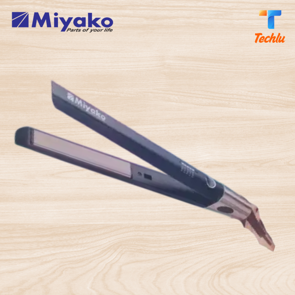 Miyako Electronic Hair Iron/Hair Straightener | HS-914