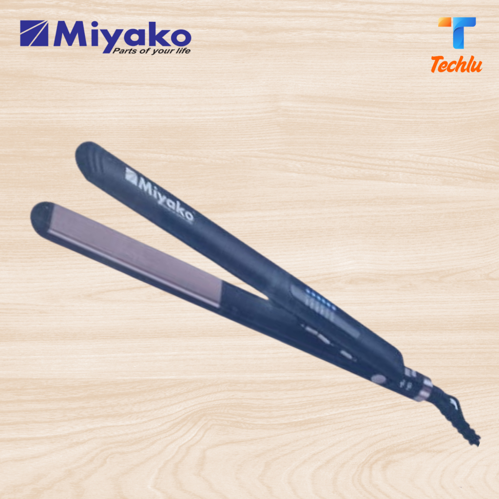 Miyako Electronic Hair Iron/Hair Straightener | HS-914
