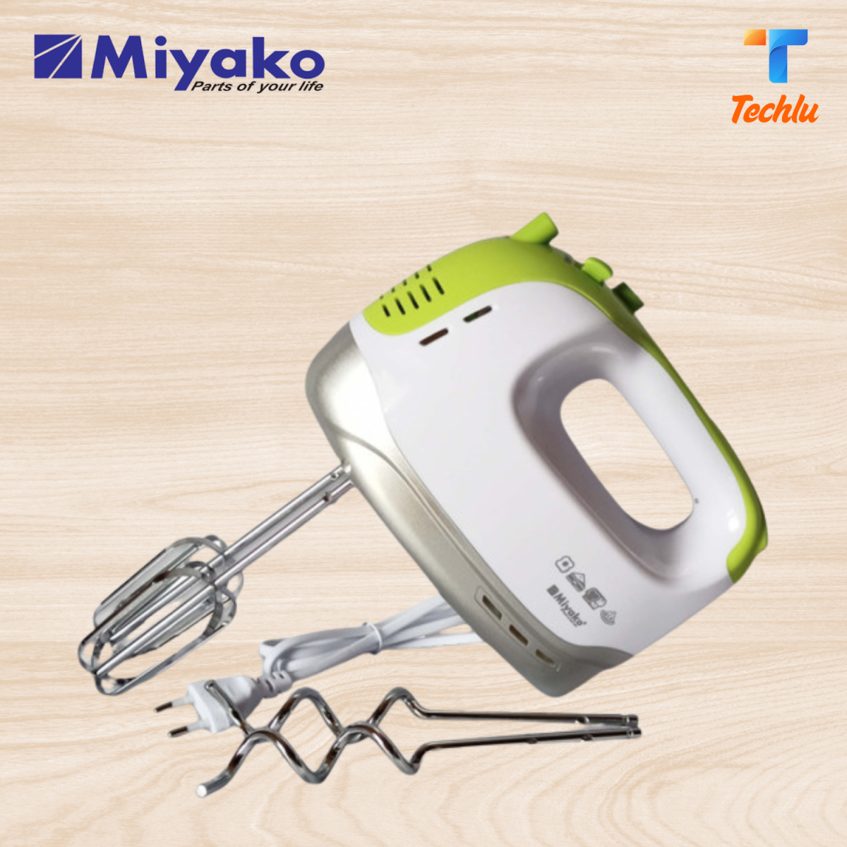 Miyako Egg Beater & Hand Mixer HM-112 Miyako Egg Beater & Hand Mixer HM-112