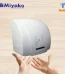 Product details of Miyako Automatic Electric Hand Dryer Machine/ Miyako Hand Dryer KL-799 Brand : Miyako Hand Dryer. Automatic Sensor ON-OFF. Sensor Range: 50-150 MM Wind Speed: >10M/S Air Temperature: >54C Net Weight: 2.4 Kg Dimension: W280 x D240 x H220 Water Proof Protect: IPx1 Electric Shock Protect: Class II 1800W, 220-230V, 50Hz.