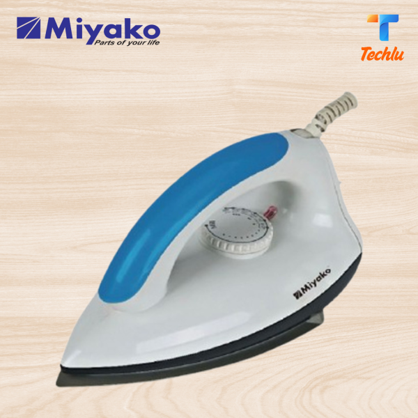 Miyako Ceramic coating Dry Iron | 1000 Watts | EI-317