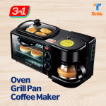 Silver Crest 3 In1 Breakfast Makers Multi Function Breakfast