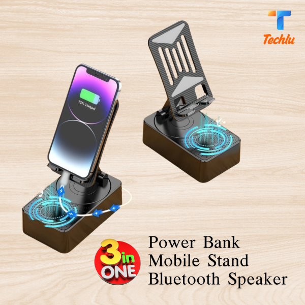 "3-in-1 Mobile Stand, Bluetooth Speaker ও 5000mAh Power Bank – মুভি, মিউজিক ও চার্জিং সব একসাথে! ক্যাশ অন ডেলিভারি, Limited Stock – Order Now!"