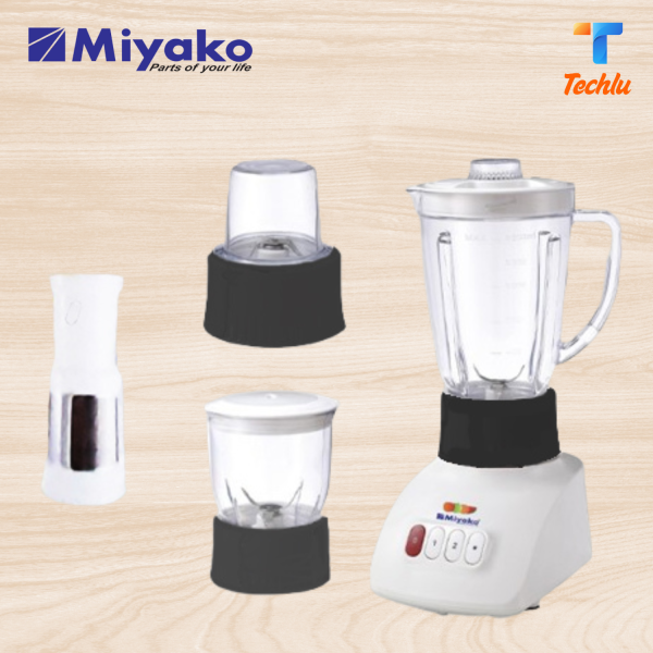 Miyako 3 in 1 Blender with juicer Filter 408 B