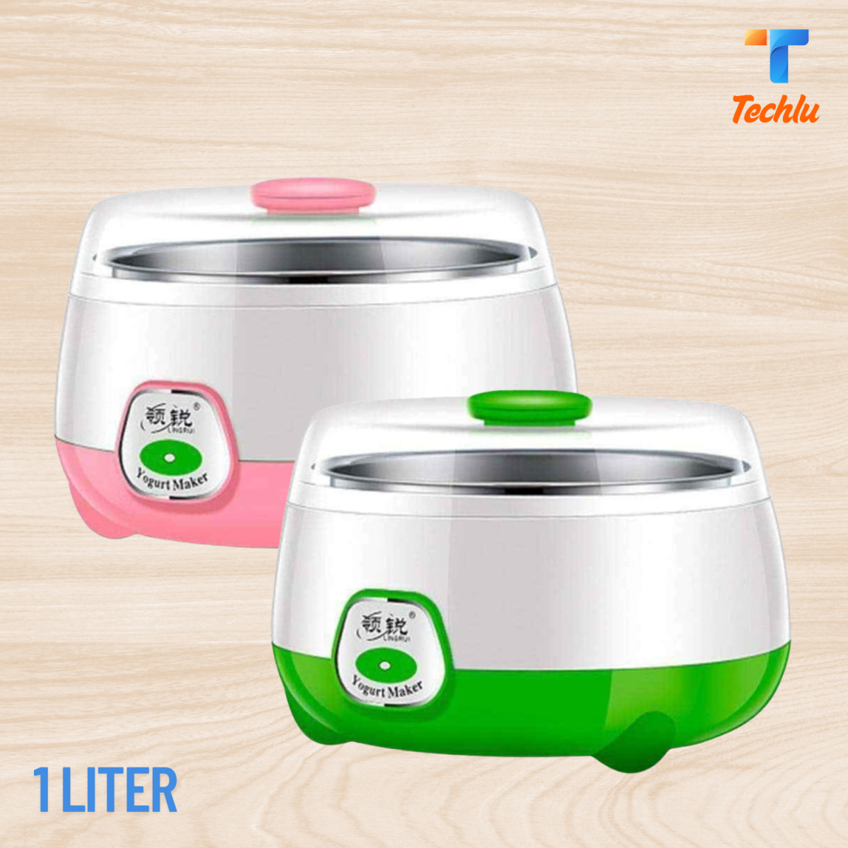 Automatic Electric Yogurt Maker – 1L Capacity, Easy & Healthy Homemade Doi/Yogurt প্রস্তুত করুন। এক বোতামে নিয়ন্ত্রণ, সাশ্রয়ী ও ব্যবহার সহজ।