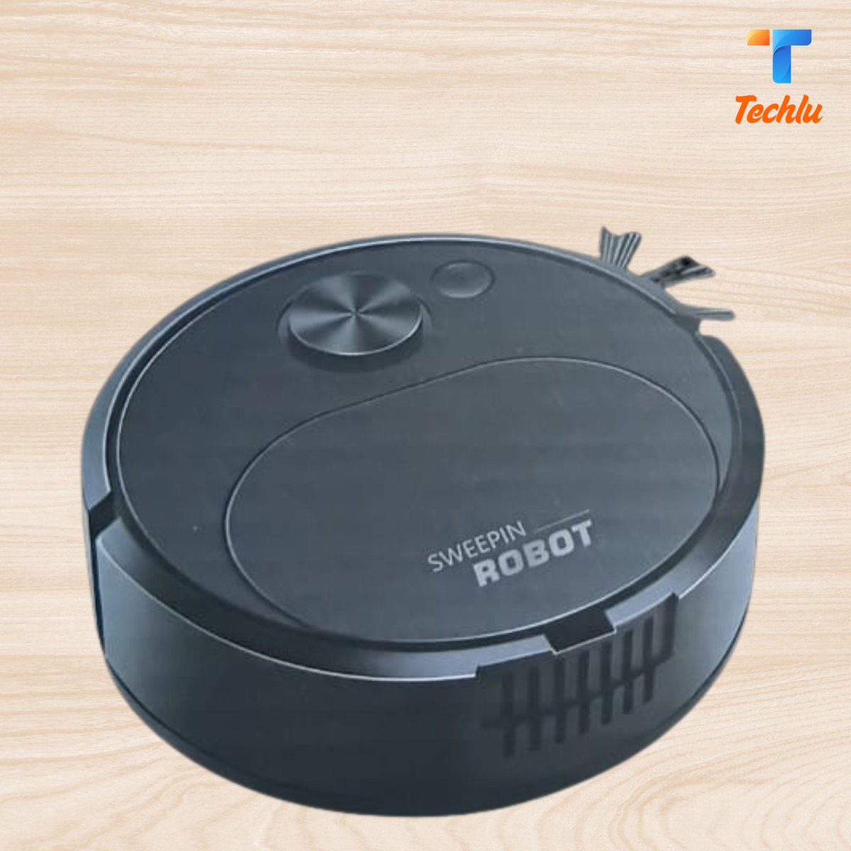 Rechargeable spinning robot cleaner