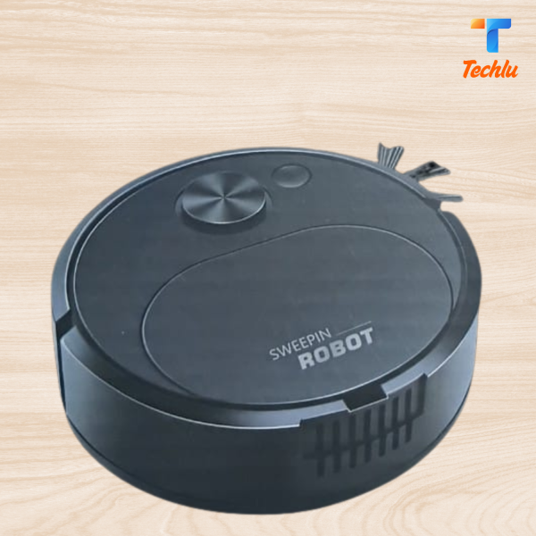 Rechargeable spinning robot cleaner